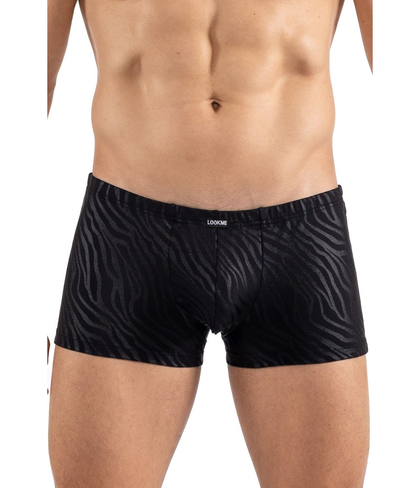 Boxer noir & gold Zebra - LM2403-67BLK